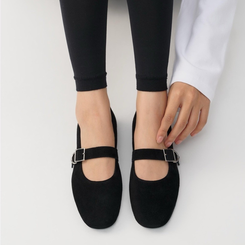 Vagabond Shoemakers Shoes Womens 10 Jolin Black Leather Mary Jane Flats EU 40